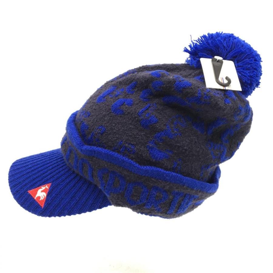 le coq sportif（ルコックスポルティフ） ルコック つば付きニット帽