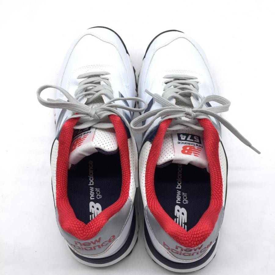New Balance ニューバランスゴルフ ゴルフシューズ 白×ネイビー New Balance ニューバランスゴルフ ゴルフシューズ 白×ネイビー