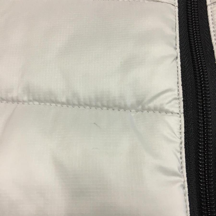 MIZUNO（ミズノ） 中綿ジャケット グレー×黒 異素材切替 メンズ M