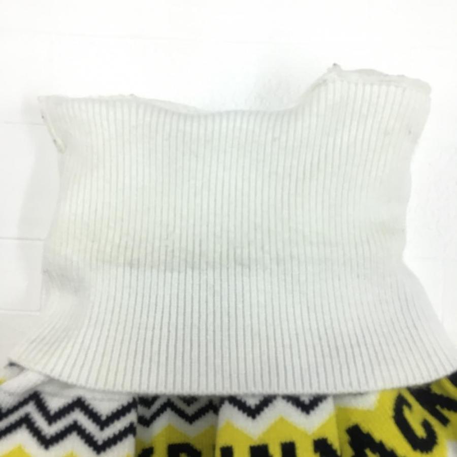 Jack Bunny!!（ジャックバニー） タートルネックセーター 白×イエロー