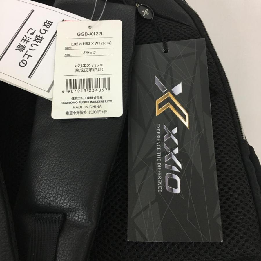 XXIO ゼクシオ リュック 黒 カモフラ バックパック ポリエステル×合成
