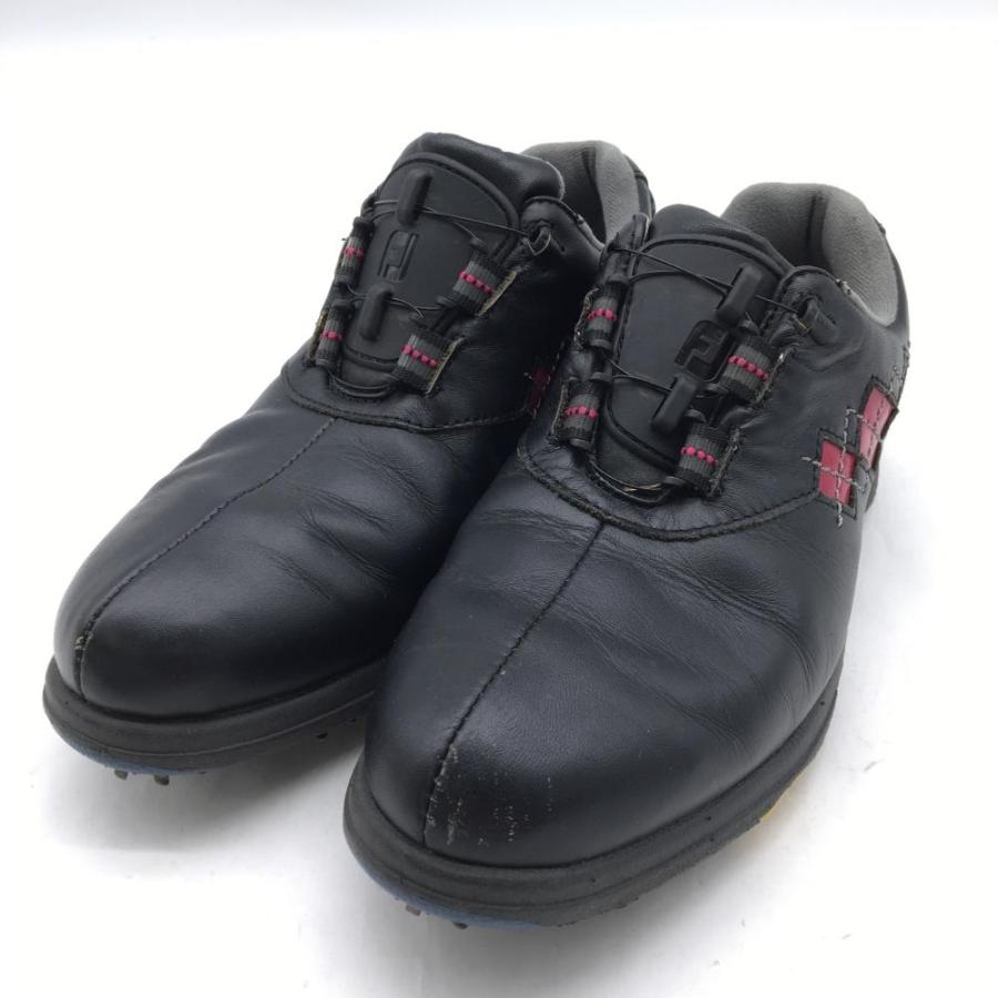 FootJoy（フットジョイ） ゴルフシューズ 黒×ピンク 98642J ボア BOA