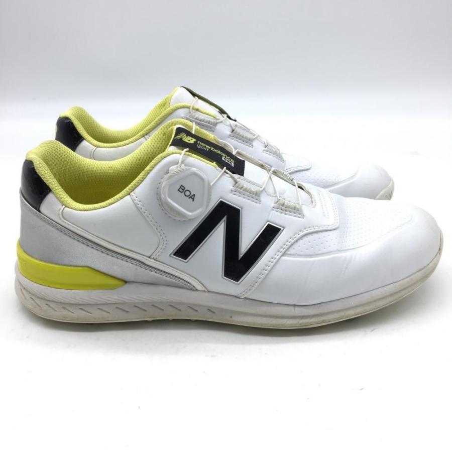 New Balance ニューバランス ゴルフシューズ 白×イエロー NB996 New Balance ニューバランス ゴルフシューズ 白×イエロー NB996