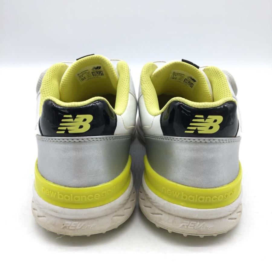 New Balance ニューバランス ゴルフシューズ 白×イエロー NB996 New Balance ニューバランス ゴルフシューズ 白×イエロー NB996