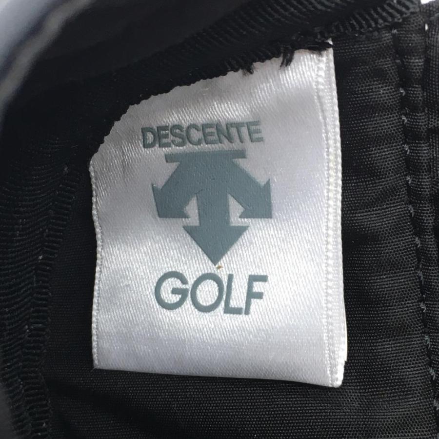 DESCENTE（デサント） デサントゴルフ ボールケース 白×黒 韓国モデル