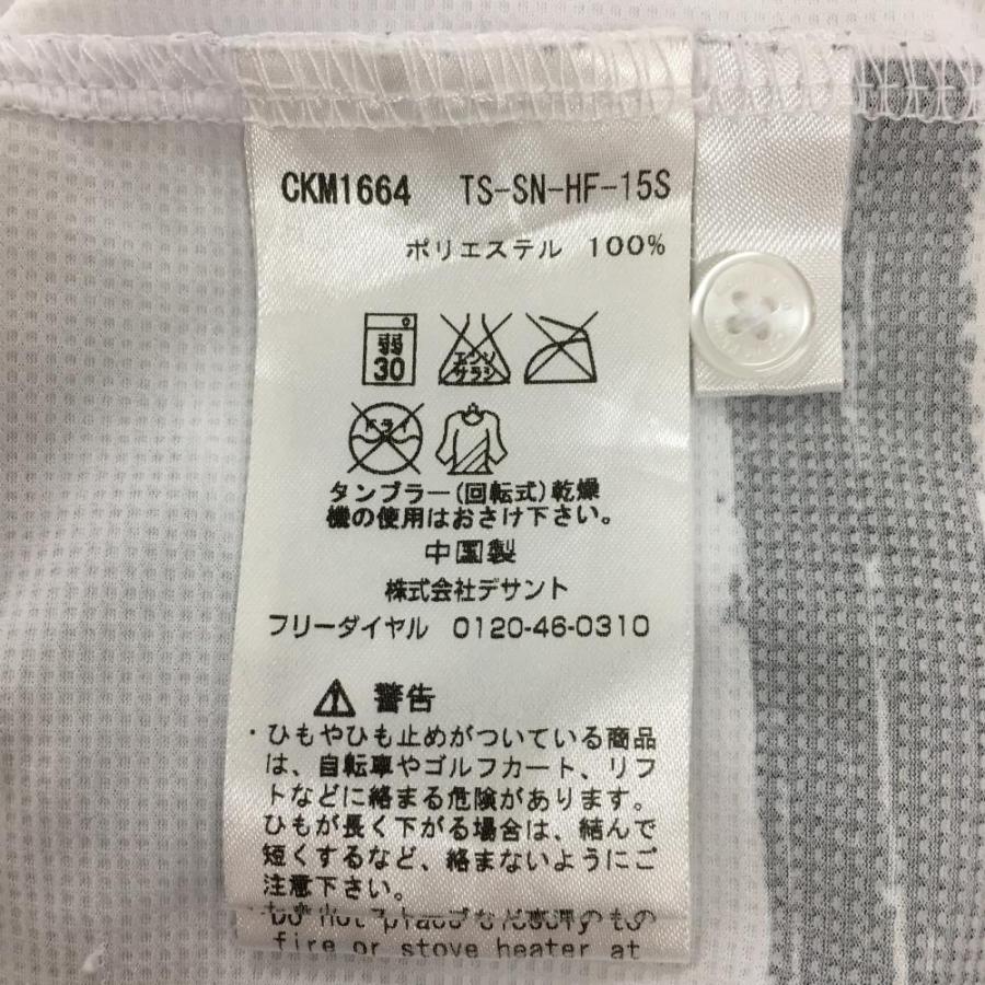 新品　カルバンクライン　ゴルフ　ゴルフウェア　日本製　長袖ポロシャツ　ホワイト 新品 カルバンクライン ゴルフ ゴルフウェア 日本製 長袖