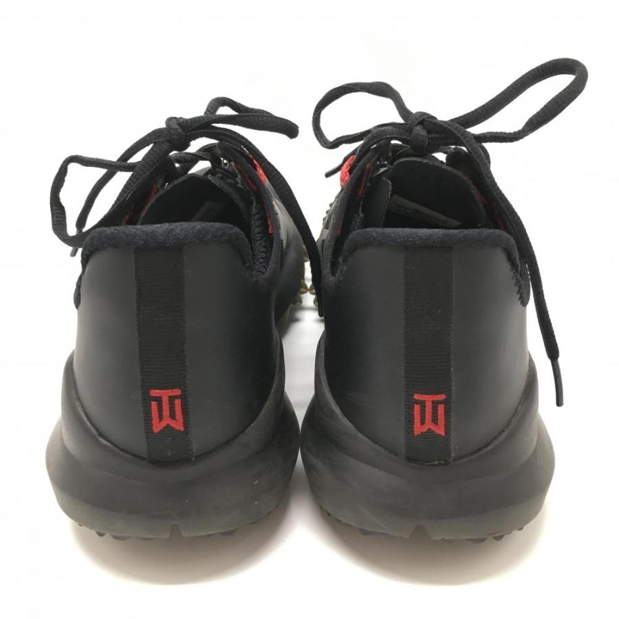 NIKE（ナイキ） ゴルフシューズ 黒×レッド タイガーウッズモデル