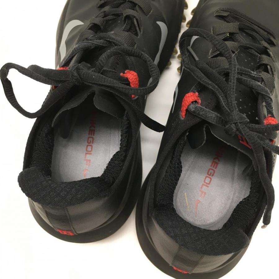 NIKE（ナイキ） ゴルフシューズ 黒×レッド タイガーウッズモデル