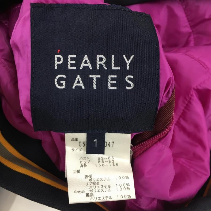PEARLY GATES（パーリーゲイツ） 中綿リバーシブルスニード ネイビー
