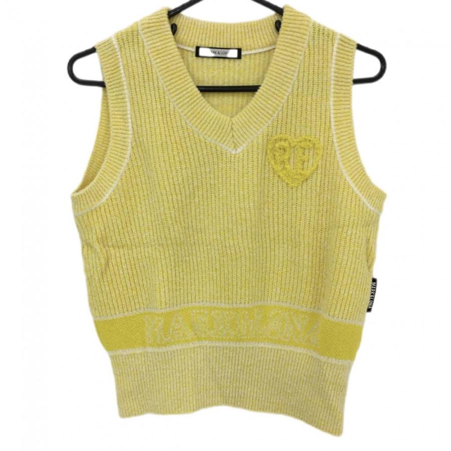 MARK & オンライン LONA マークアンドロナ ニット ベスト Vネック