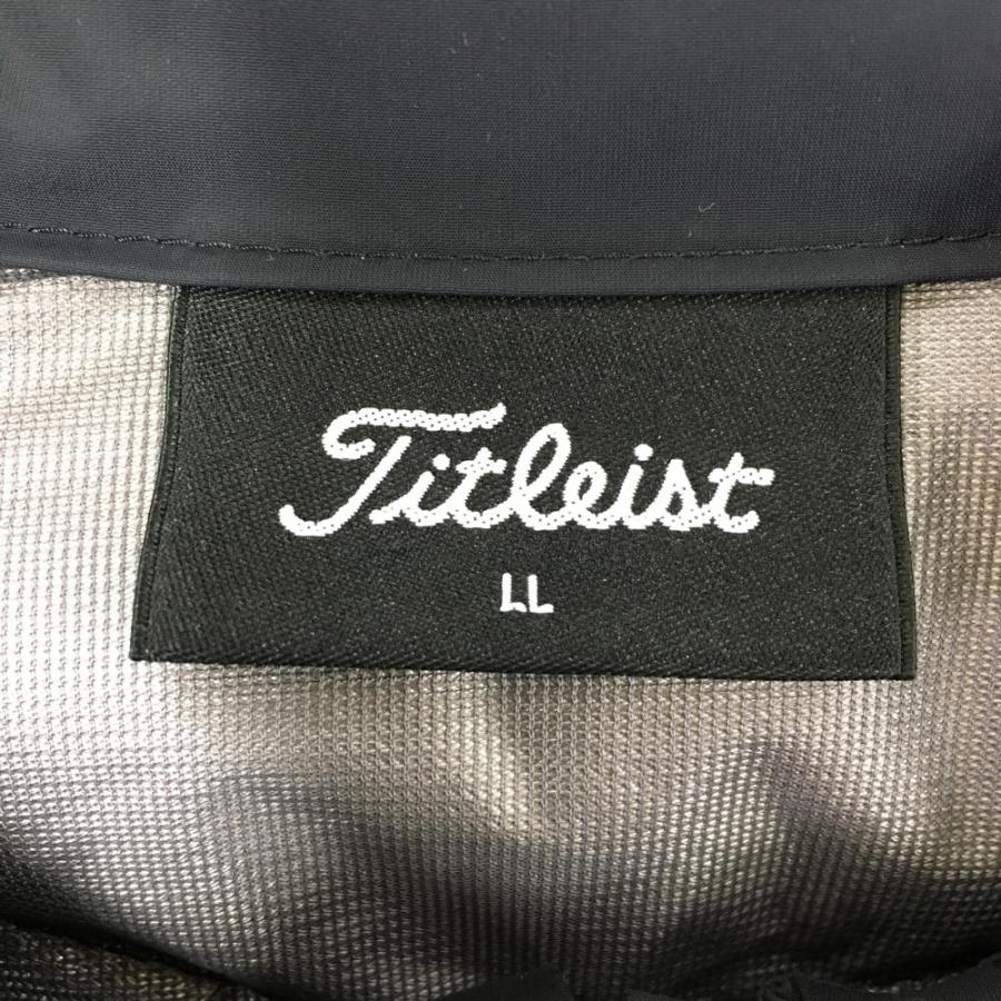 Titleist（タイトリスト） 中綿ナイロンジャケット 黒 シンプル 無地