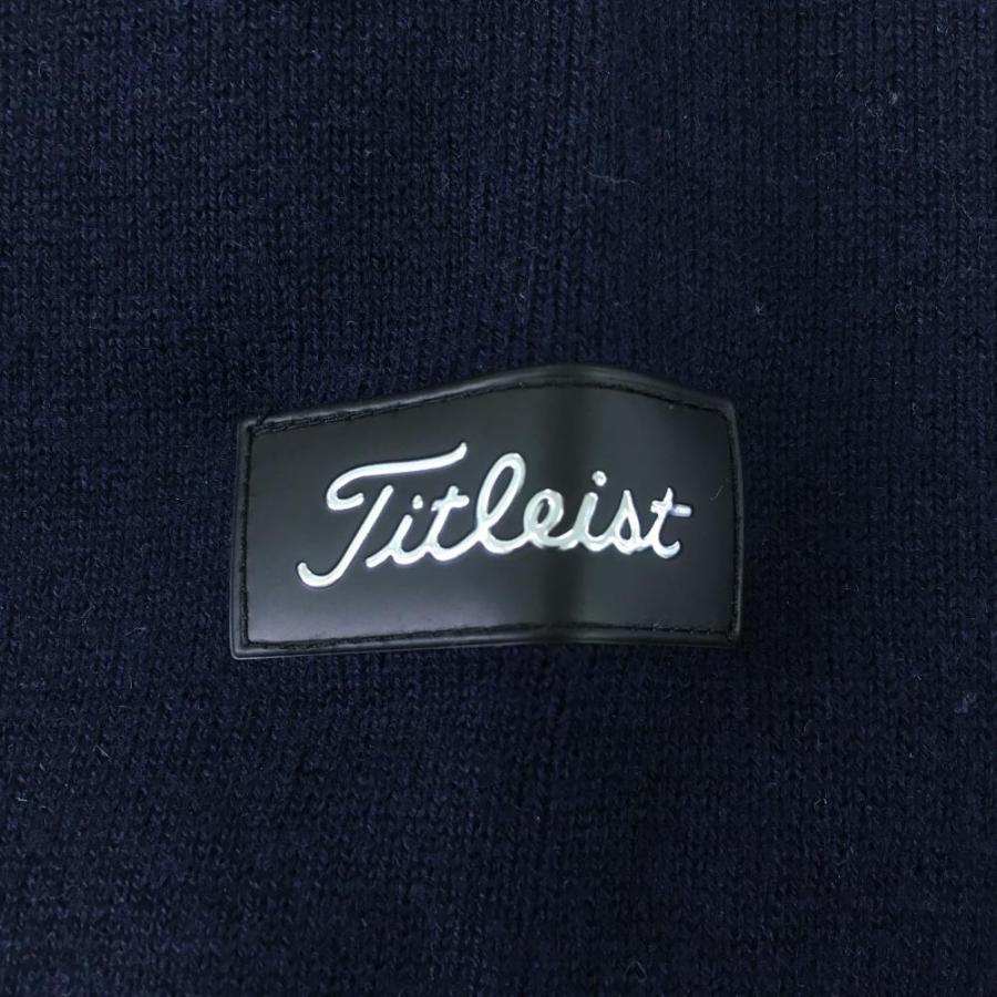 Titleist タイトリスト セーター ネイビー ニット ウール混 Titleist タイトリスト セーター ネイビー ニット ウール混