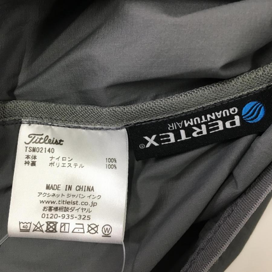 Titleist タイトリスト ナイロンジャケット ライトグレー 薄手 Titleist タイトリスト ナイロンジャケット ライトグレー 薄手