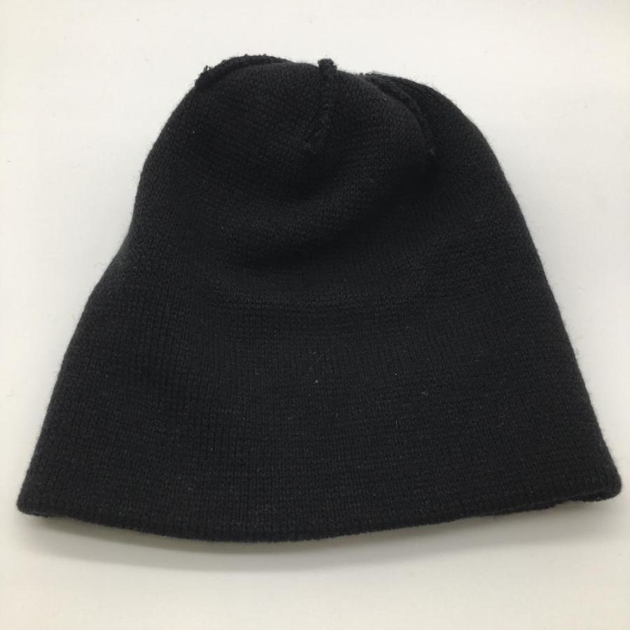 BEAMS（ビームス） ビームスゴルフ ニット帽 黒×白 ウール混