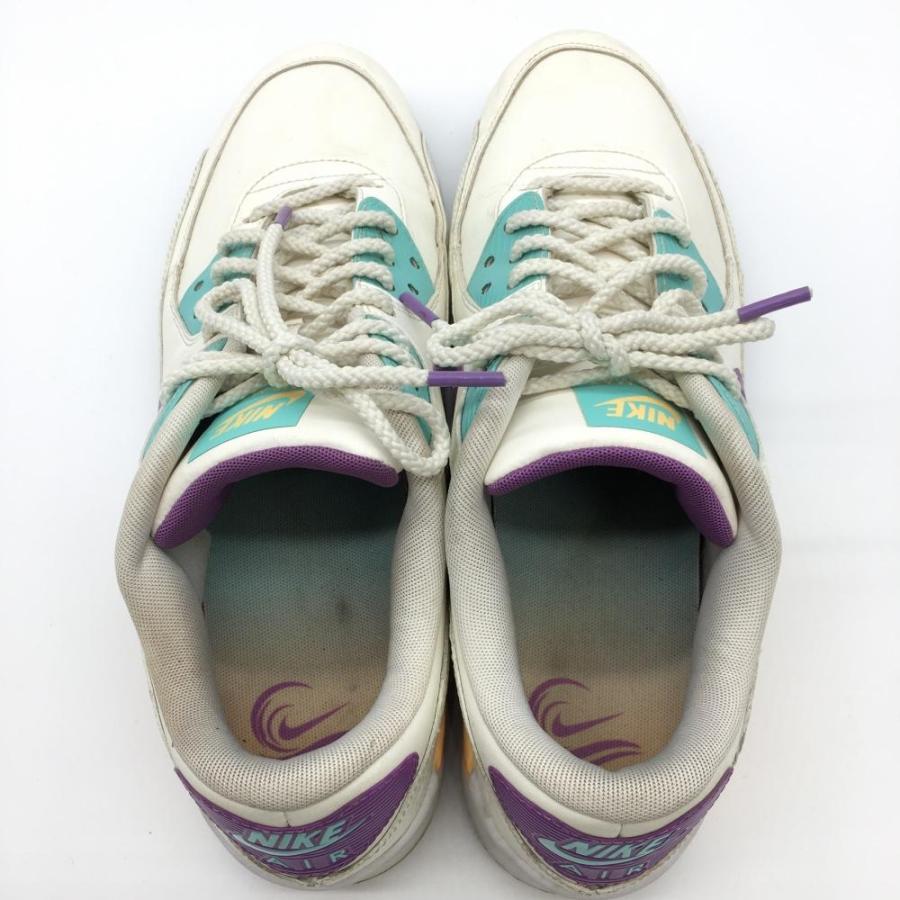 NIKE（ナイキ） ゴルフシューズ 白×パープル エアマックス90 G NRG