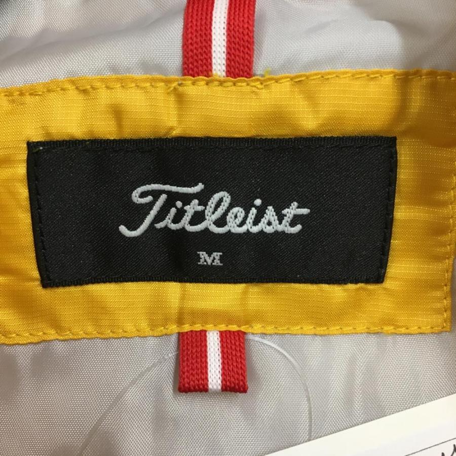 Titleist（タイトリスト） 中綿ベスト イエロー×黒 サイド切替