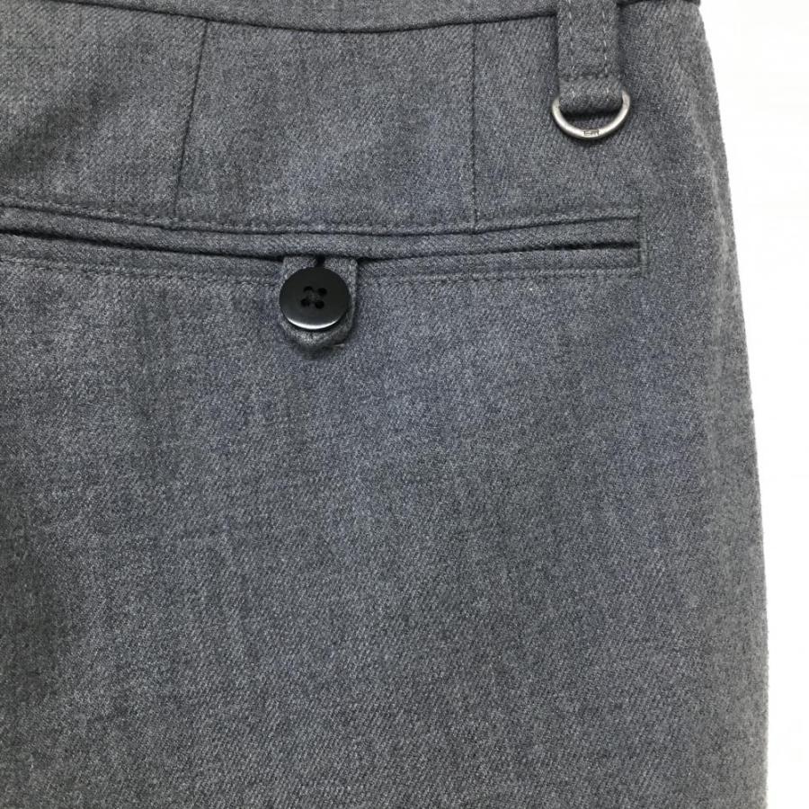 エディフィス マテリオ ウールパンツ グレー 裏側ナイロン エディフィス マテリオ ウールパンツ グレー 裏側ナイロン