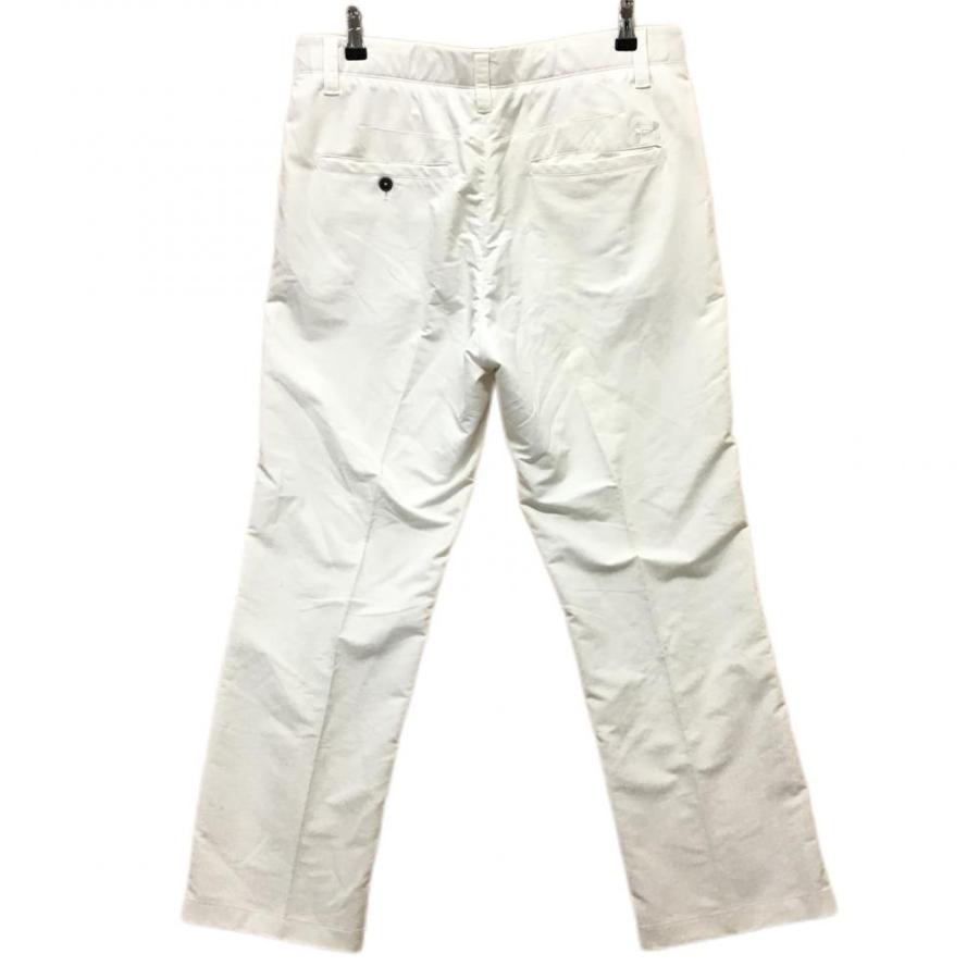 アンダーアーマー パンツ 白 シンプル ストレッチ メンズ 32/32 ゴルフ