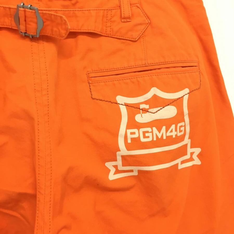 PEARLY GATES（パーリーゲイツ） パンツ オレンジ×ライトベージュ