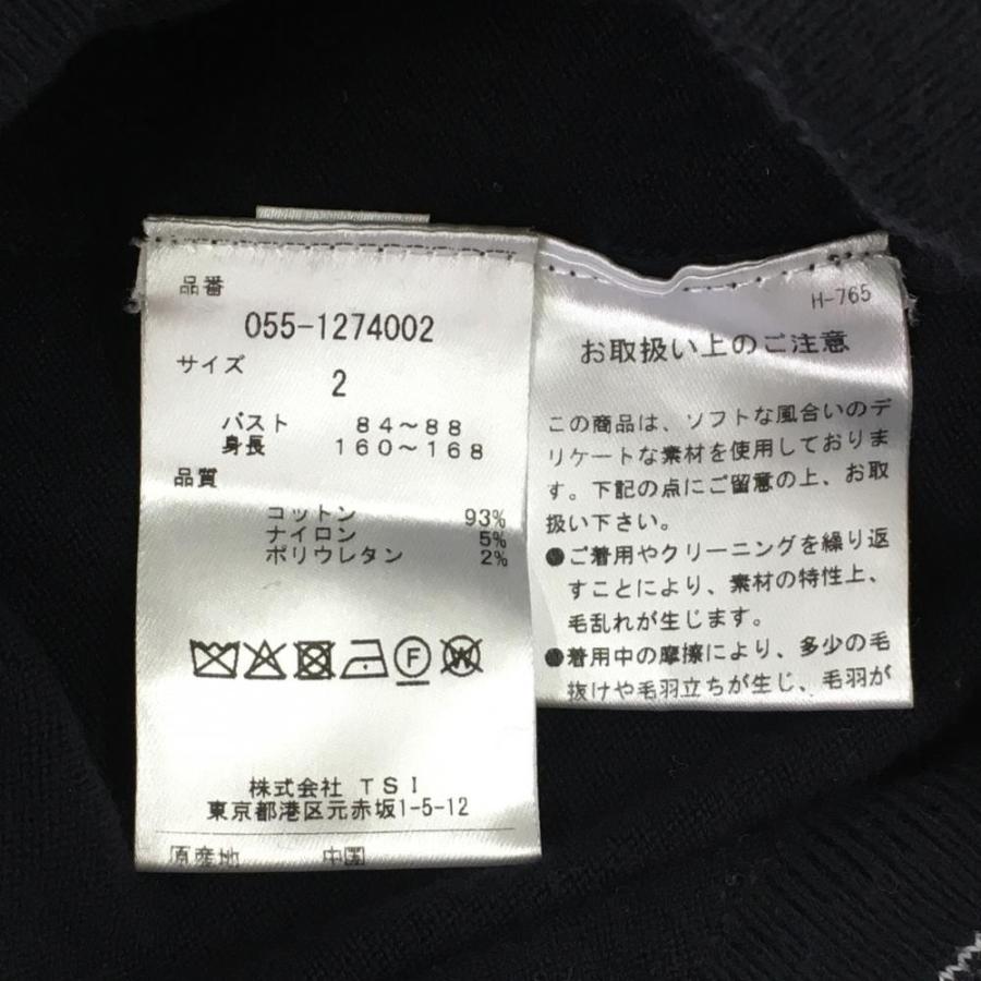 PEARLY GATES（パーリーゲイツ） タートルネックセーター 黒 シンプル