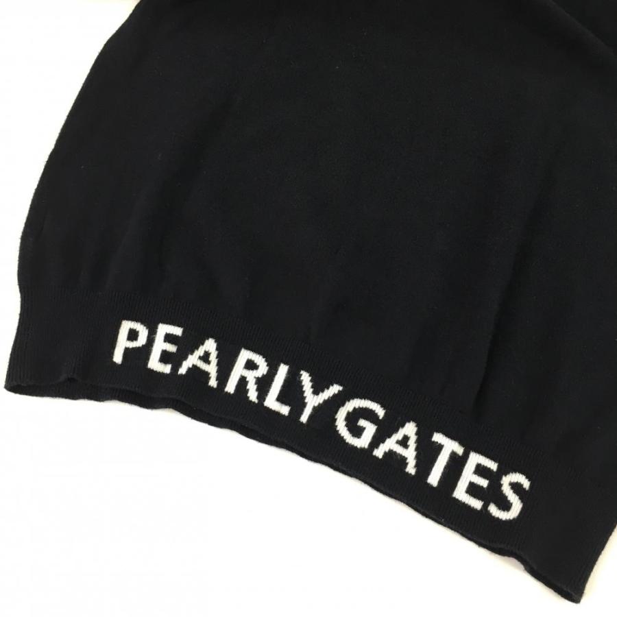 PEARLY GATES（パーリーゲイツ） タートルネックセーター 黒 シンプル