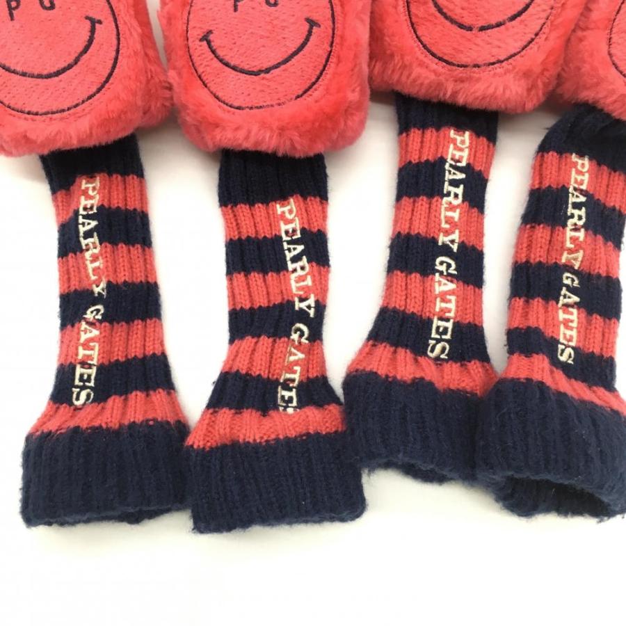 PEARLY GATES パーリーゲイツ ヘッドカバー5点セット FW×3、UT PEARLY GATES パーリーゲイツ ヘッドカバー5点セット FW×3、UT