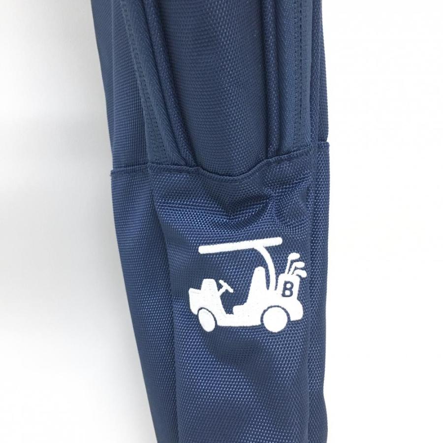 BEAMS ビームスゴルフ クラブケース ネイビー×レッド ショルダー BEAMS ビームスゴルフ クラブケース ネイビー×レッド ショルダー