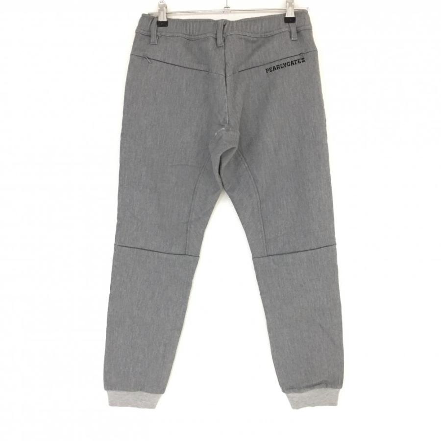 パーリーゲイツ ジョガーパンツ グレー ウエスト調節紐付 メンズ 3(S  