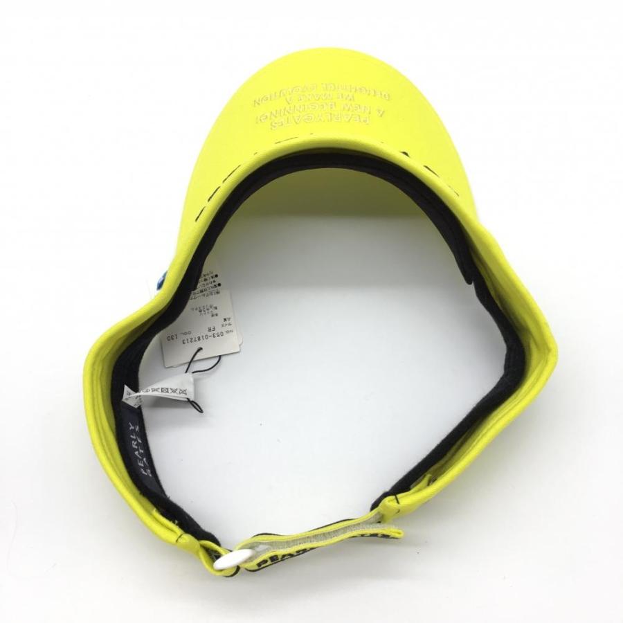 【新品未使用】PEARLY GATES イエロー サンバイザー Amazon | [パーリーゲイツ] ユニセックス サンバイザー (35周年