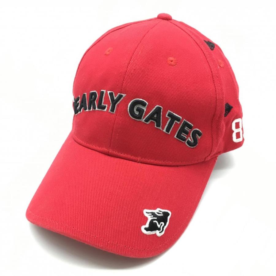 PEARLY GATES - PEARLY GATES キャップ ニコちゃん 完売品 刺繍 PEARLY GATES パーリーゲイツ ロゴ刺繍キャップ ニコちゃん