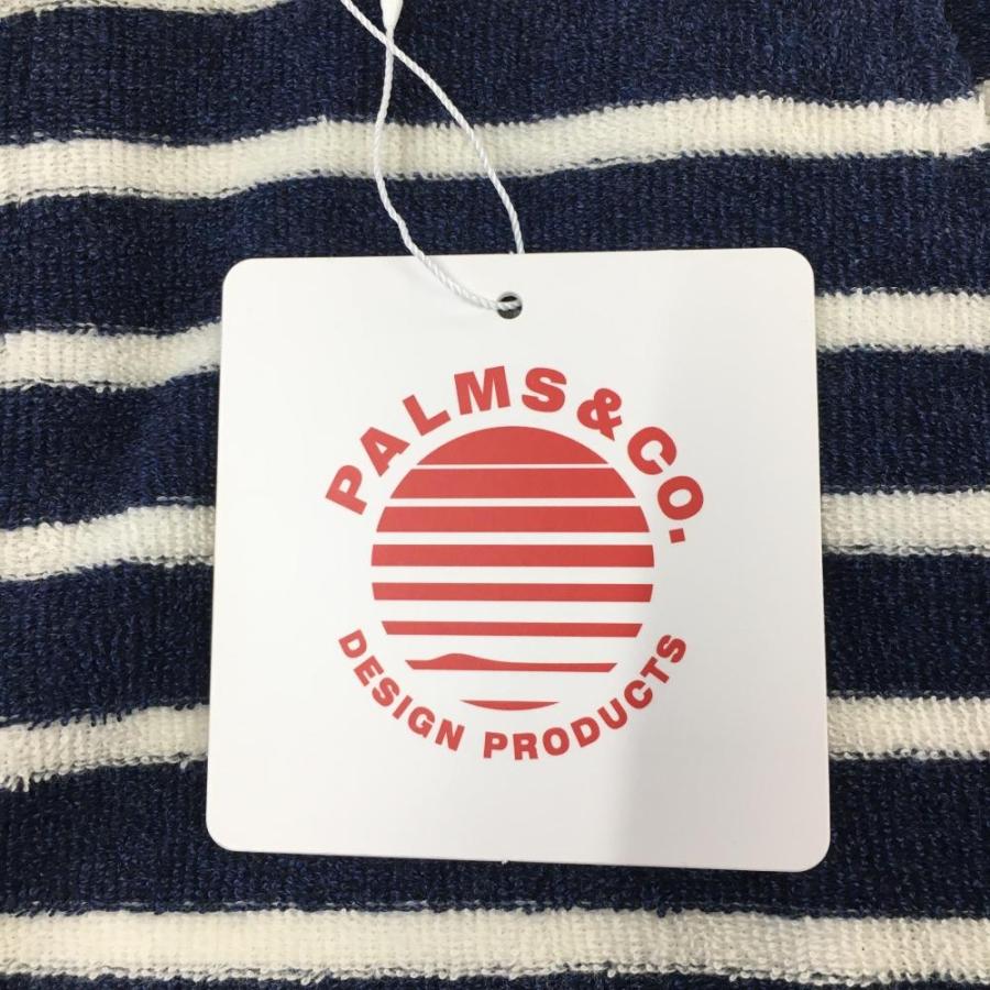 パームスアンドコー ハーフパンツ ネイビー×白 ボーダー パイル地 メンズ S ゴルフウェア PALMS&CO.（新品）／25%OFF価格｜reonard｜04