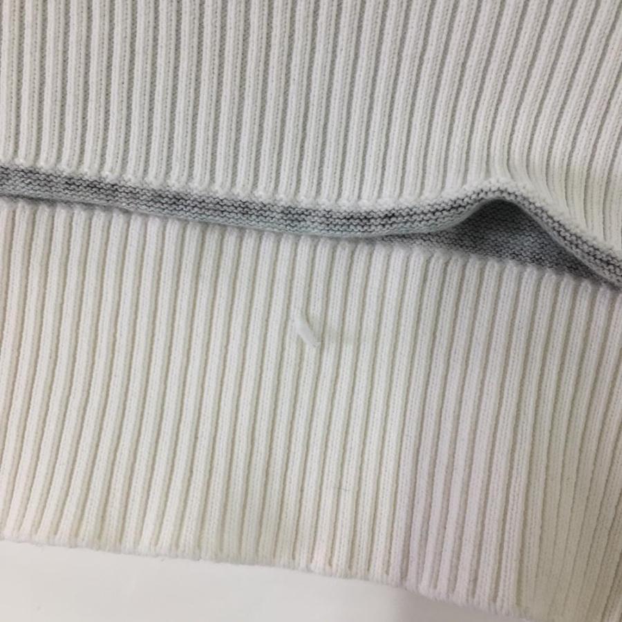 PEARLY GATES パーリーゲイツ ニットセーター ダークグリーン×黒