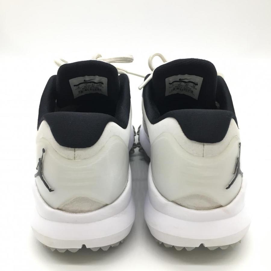NIKE ナイキ ゴルフシューズ 白×ライトグレー 総柄 ジョーダン NIKE ナイキ ゴルフシューズ 白×ライトグレー 総柄 ジョーダン