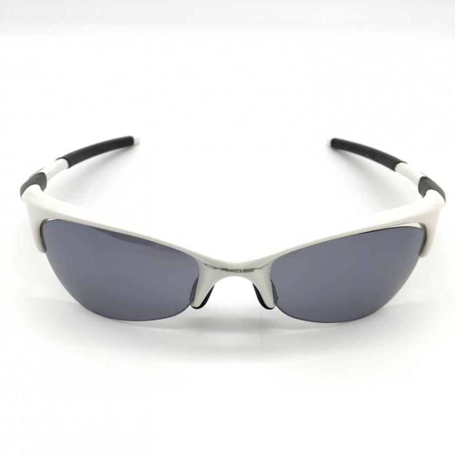 お値下げ）　OAKLEY ホワイトフレームゴルフ用サングラス（ケース付き） OAKLEY（オークリー） スポーツサングラス 白 収納ケース付ゴルフ