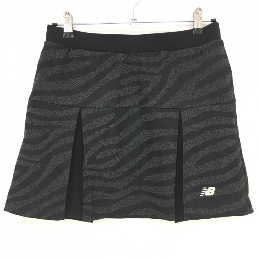 New Balance ニューバランスゴルフ ボックスプリーツスカート 黒 New Balance ニューバランスゴルフ ボックスプリーツスカート 黒