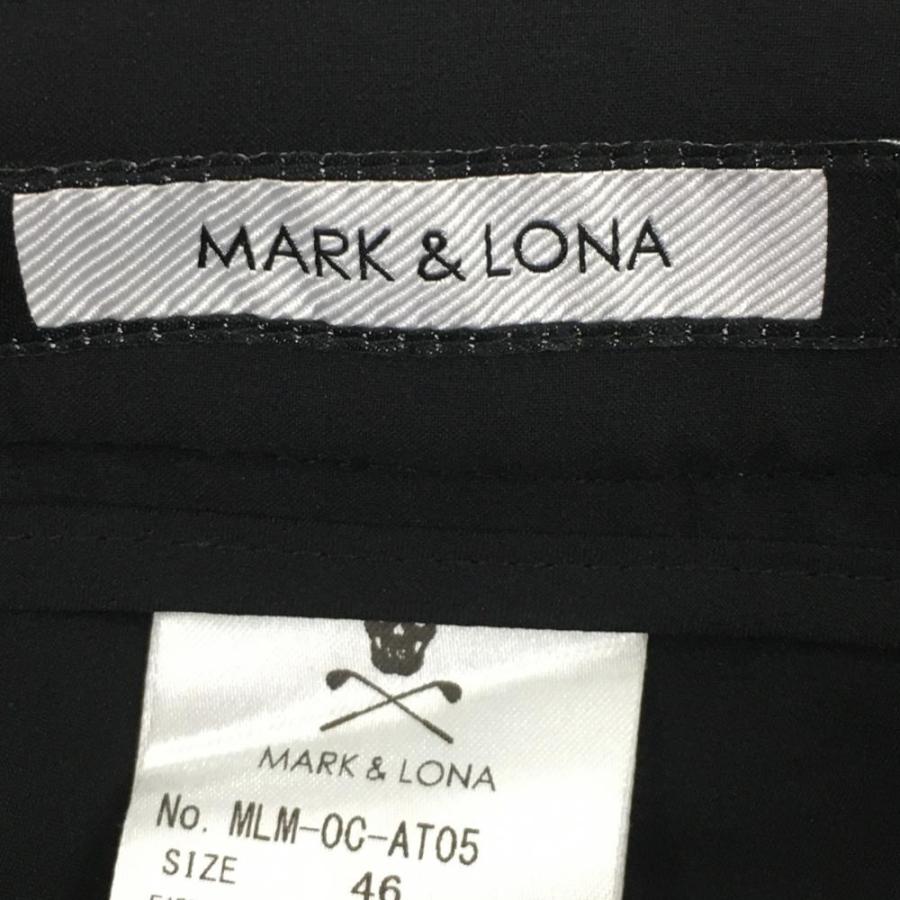 MARK&LONA（マークアンドロナ） パンツ 黒×白 スカル総柄 メンズ 46