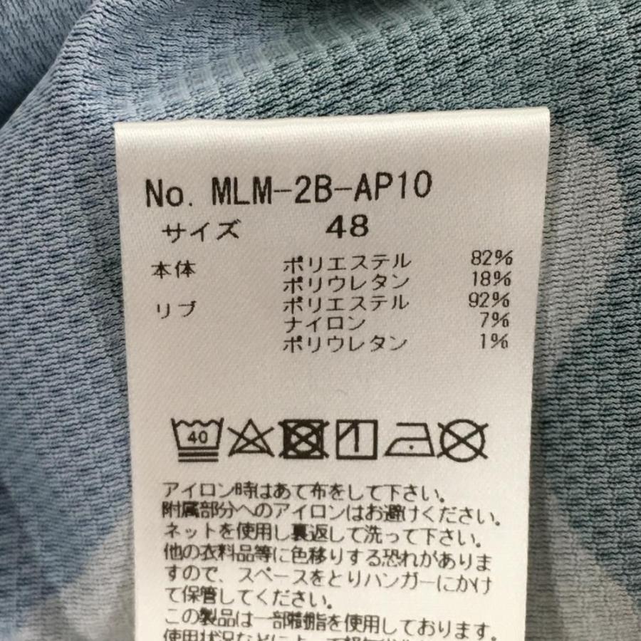 MARK&LONA（マークアンドロナ） 半袖ポロシャツ ネイビー系×ライト