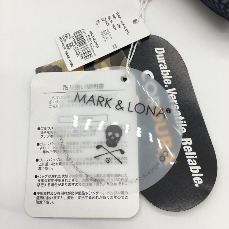 MARK&LONA（マークアンドロナ） ヘッドカバー ネイビー×白 FW 迷彩