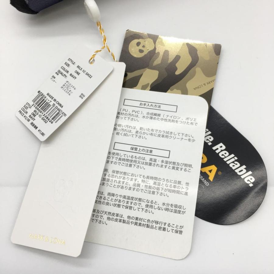 MARK&LONA（マークアンドロナ） ヘッドカバー ネイビー UT 迷彩×スカル