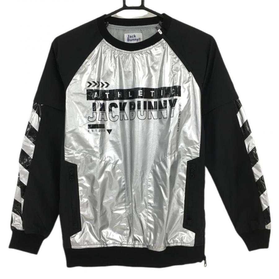 Jack Bunny!!（ジャックバニー） 異素材2AWYスニード 黒×シルバー 裏地