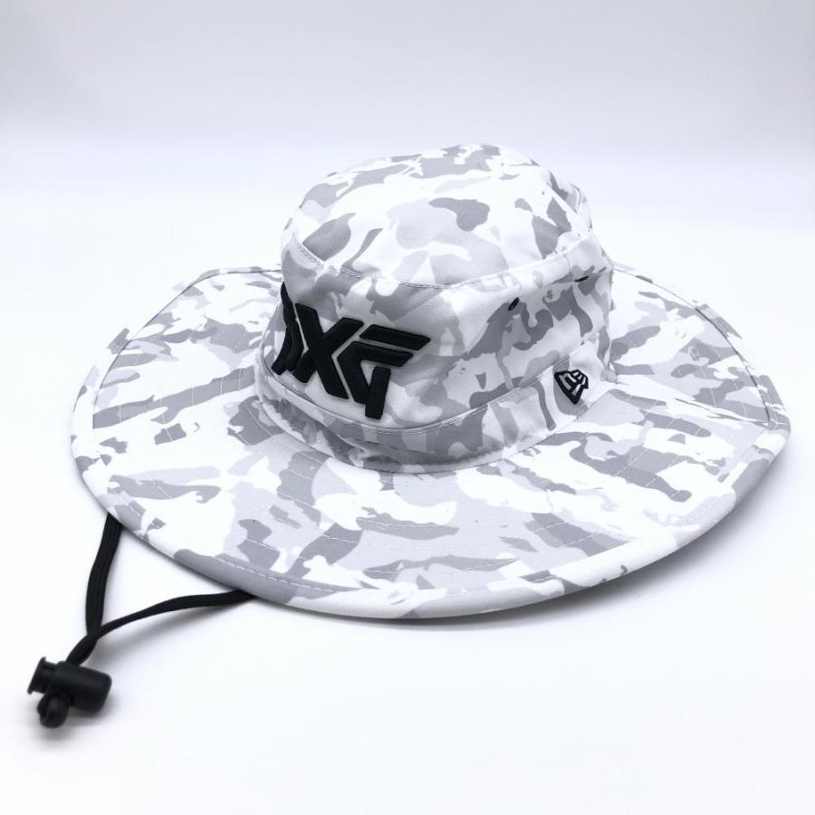 NEW ERA ニューエラ×PXG ハット 白×グレー 迷彩 ONE SIZE FITS