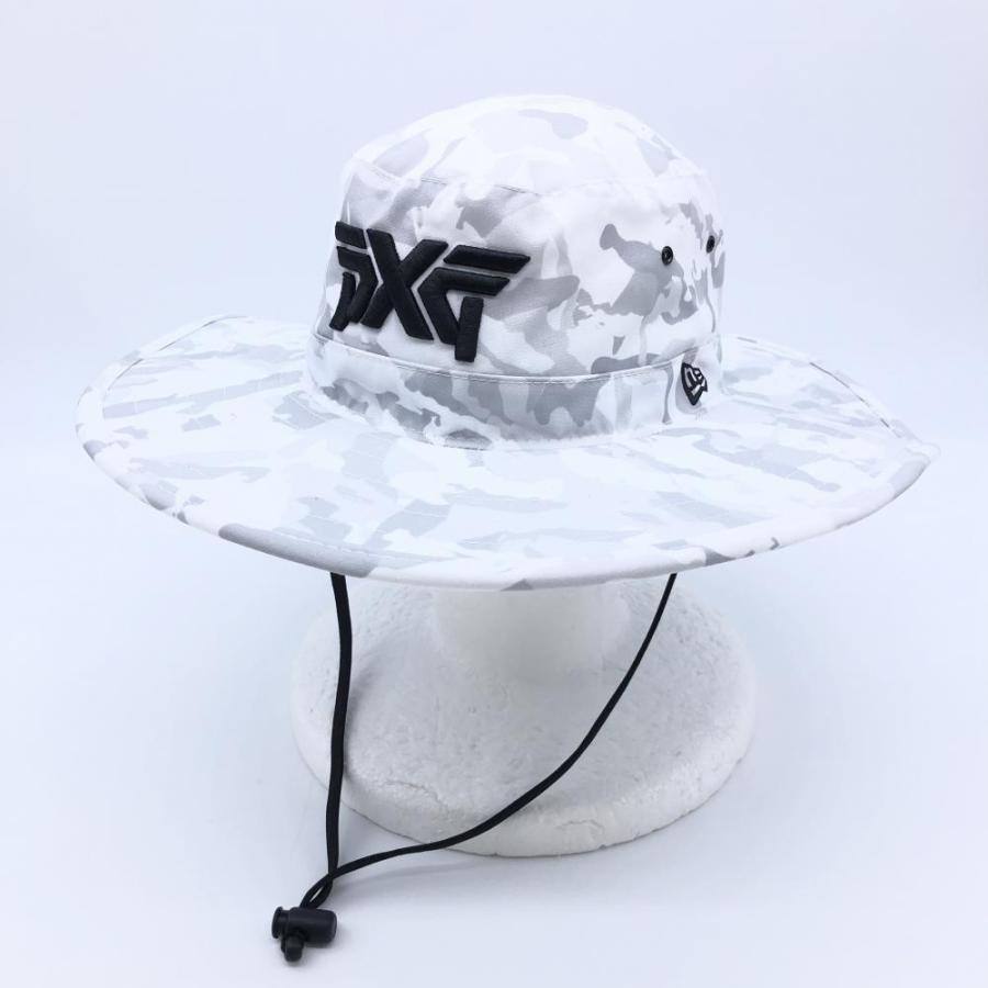 NEW ERA ニューエラ×PXG ハット 白×グレー 迷彩 ONE SIZE FITS