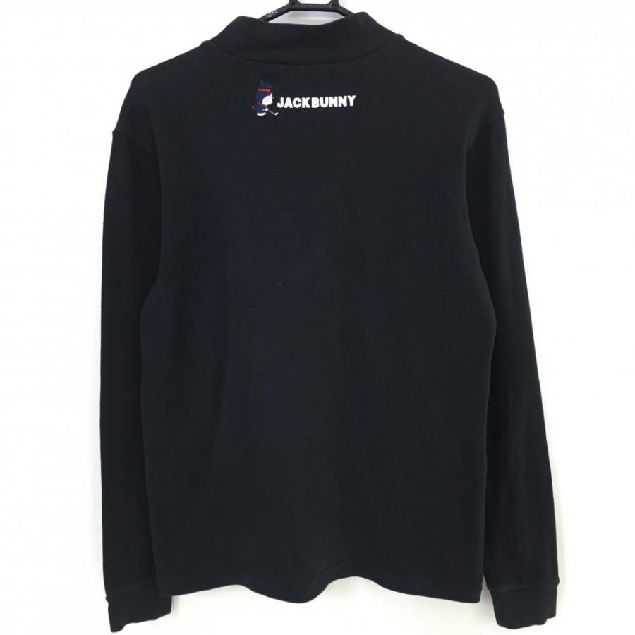 ジャックバニー×ドラえもん 長袖ハイネックシャツ 黒×白 起毛 ジャックバニー×ドラえもん 長袖ハイネックシャツ 黒×白 起毛