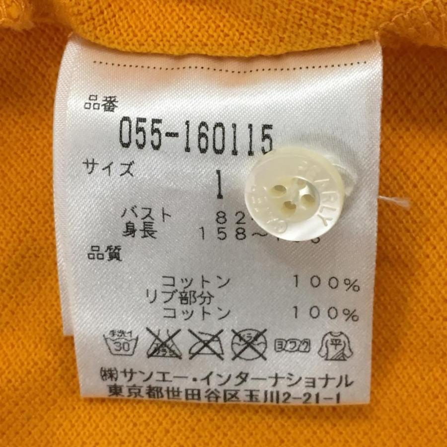 PEARLY GATES パーリーゲイツ 半袖ポロシャツ オレンジ×ダスティ
