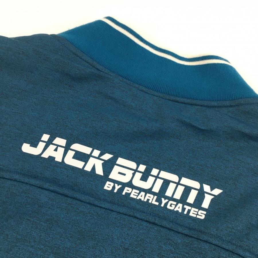 Jack Bunny!!（ジャックバニー） 中綿ジャケット ブルー系×白 ブルゾン
