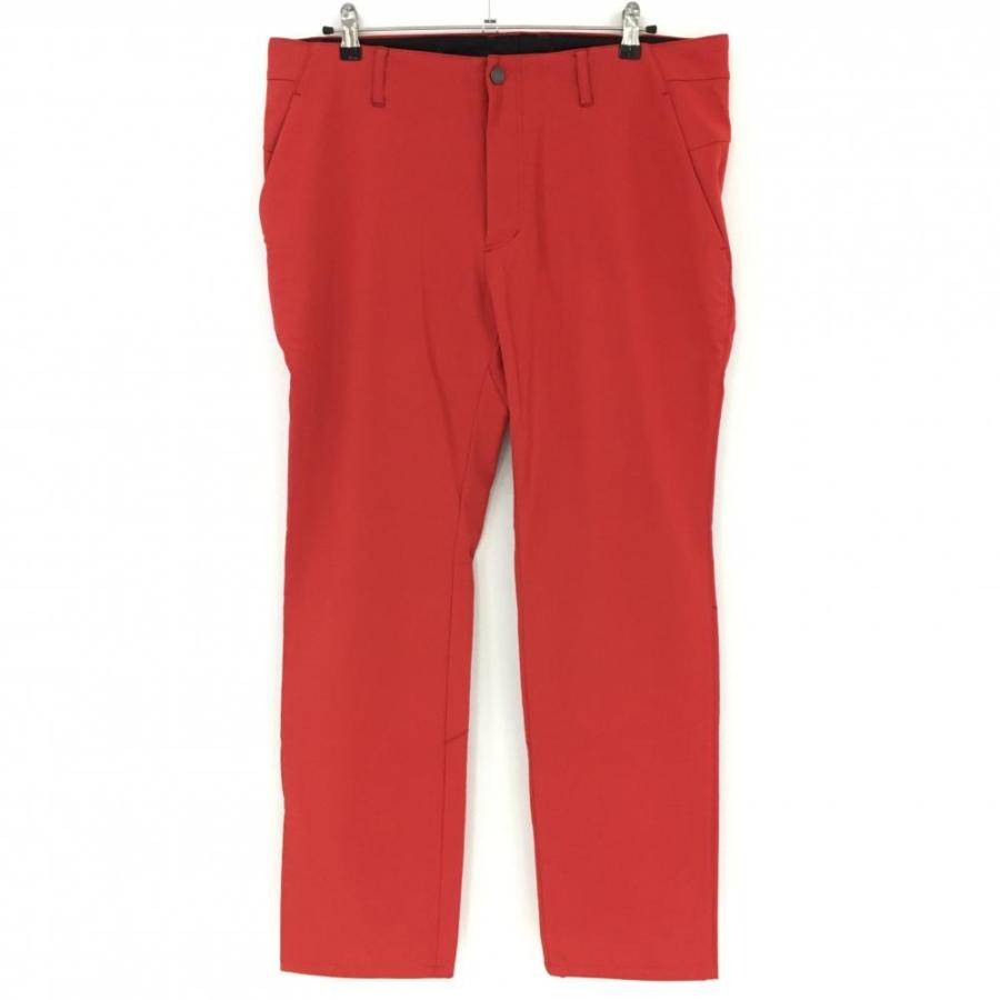 DESCENTE（デサント） デサントゴルフ ナイロンパンツ 赤 裏起毛