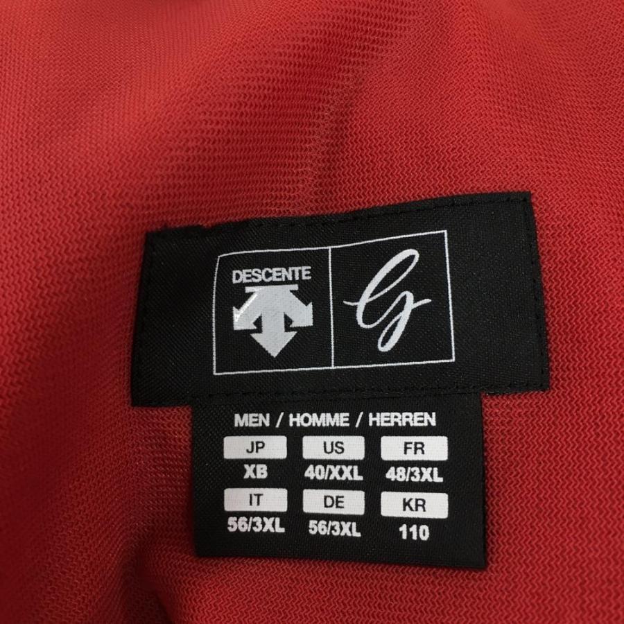 DESCENTE（デサント） デサントゴルフ ナイロンパンツ 赤 裏起毛