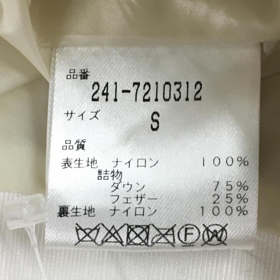 Callaway（キャロウェイ） ダウンジャケット アイボリー ノーカラー