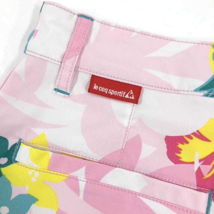 le coq sportif（ルコックスポルティフ） ルコック スカート ピンク×白