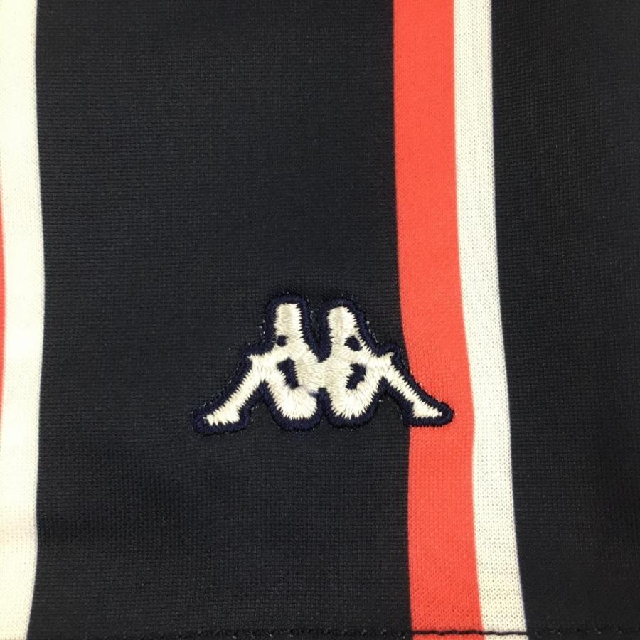 ストライプ スカート　ゴルフ　kappa カッパ Sサイズ Kappa カッパ スカート ネイビー×ピンクレッド ストライプ